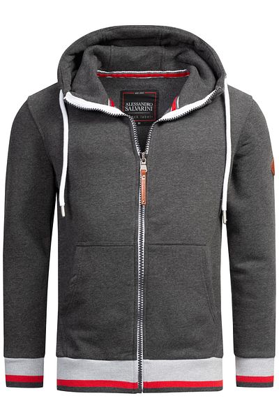 Alessandro Salvarini Herren Hoodie As310