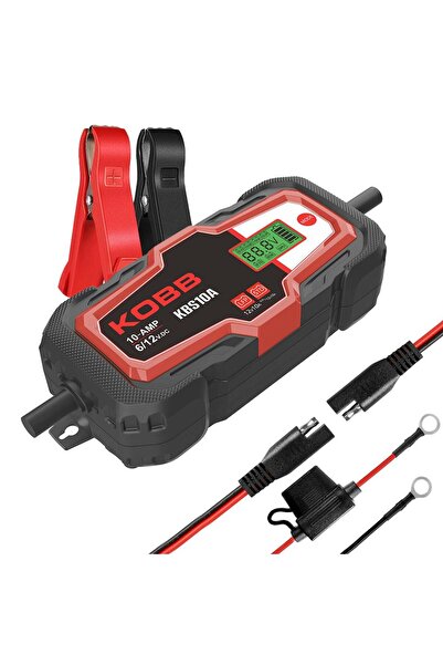 KOBB KBS10A 6/12V 200A Dijital Akü Şarj / Akü Bakım / Desülfatör ve Power Supply