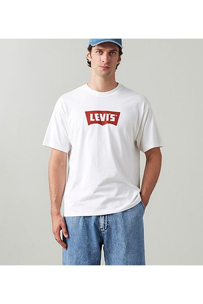 Levi's White Vintage Bw Graphic Tee T-Shirt For Men