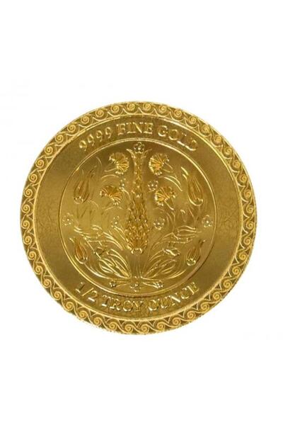 aga kulche Mevlana 1/2 Ons 2024 Altın Sikke Coin
