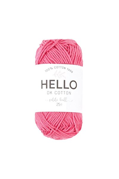 Hello خيوط تريكو قطن DK 25 جرام رقم:111