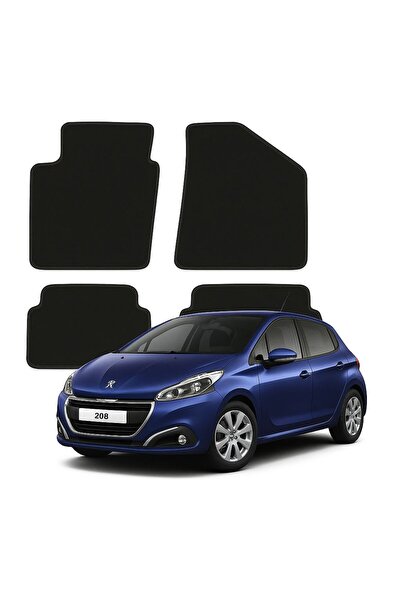 K2 CARPET Peugeot 208 1. Nesil (2012-2019) Özel Kesim Tam Uyumlu Lüx Oto Halı...