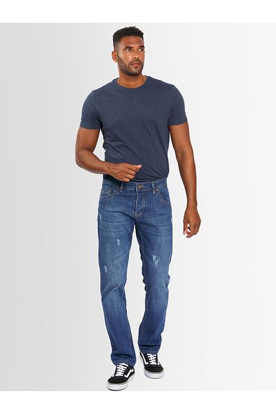 Alessandro Salvarini A. Salvarini Carlo Designer Herren Jeans Hose Basic Jeanshose Comfort Fit