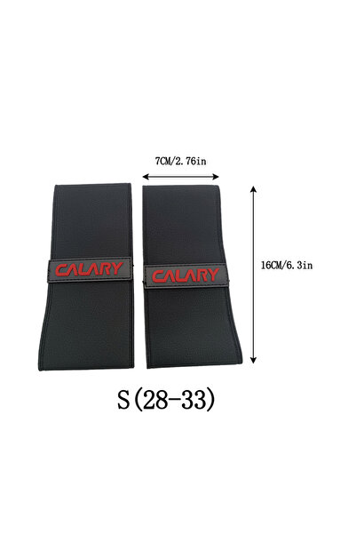 Choice Red-S 1Pairs Anti-scratch Roller Skate Covers Upper Protectors Thicken Double Layer Elastic Pro Inli