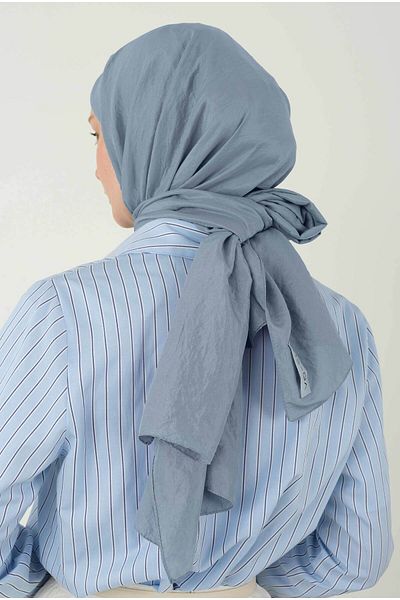 HEQA شال ناعم من Kraş باللون الأزرق الفاتح