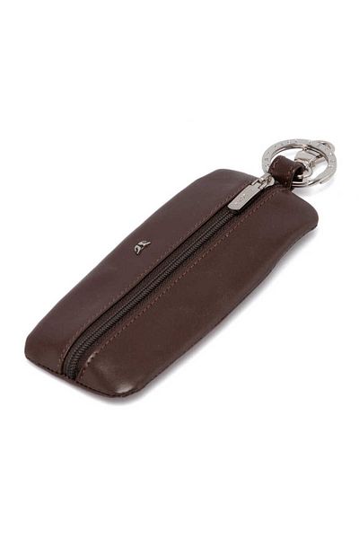 Tergan Brown Genuine Leather Unisex Keychain - S1An 00000192 -B07
