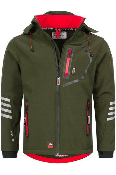 Arctic Seven Herren Softshell Jacke Übergangsjacke As301