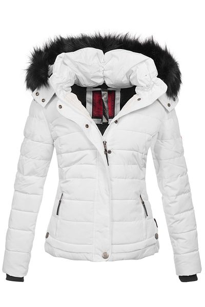 Navahoo Chloe Warme Damen Winter Jacke Parka Mantel Stepp Kurzjacke Gefüttert Neu B301