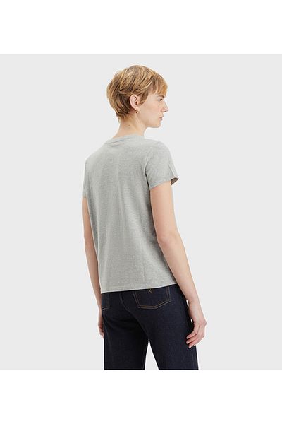 Levi's Gray The Perfect Tee T-Shirt For Women