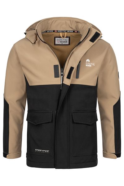 Arctic Seven Herren Softshell Jacke As303