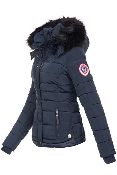 Navahoo Chloe warme Damen Winter Jacke Parka Mantel Stepp Kurzjacke gefüttert NEU B301