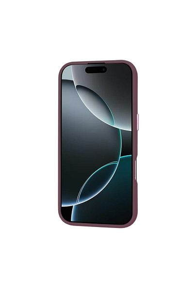 SKYDDAR INNOVATION Case For Iphone 16 Pro, Halofrost Magsafe, Antisoc, Sticker Set, Bordeaux