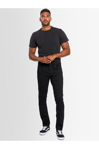 Alessandro Salvarini A. Salvarini Designer Herren Jeans Hose Basic Stretch Jeanshose Regular Slim Neu