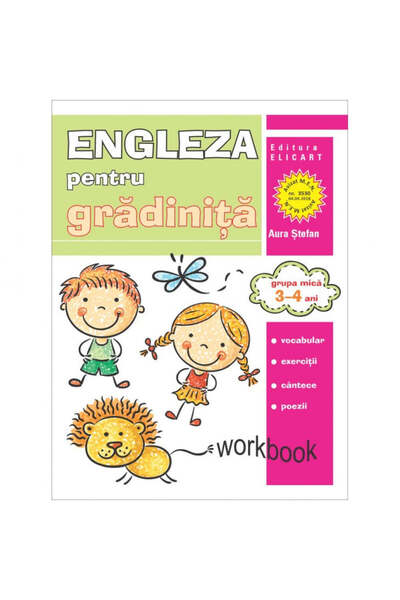 AngelicArt Engleza pentru gradinita. Grupa mica 3-4 ani - Aura Stefan