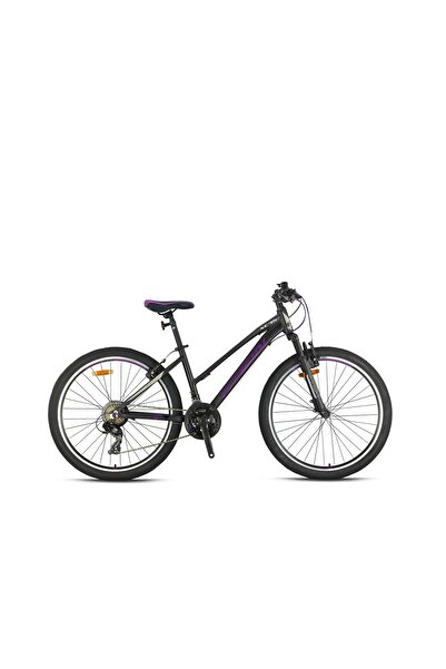 Kron XC75 - 24" MTB LADY - 13 - 21 VİTES - V.B - MAT SİYAH - GRİ/MOR