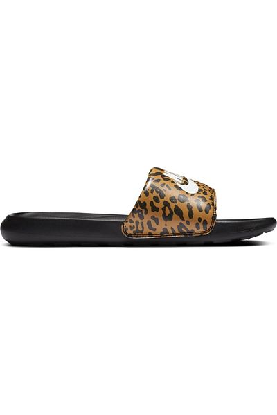 Nike W Victorian One Slide Print Women's Black Casual Shoes - Cn9676-700