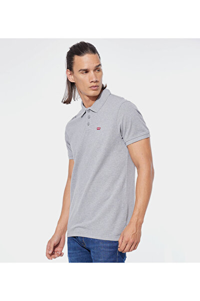 Levi's Grey Medium Grey Heather X Polo T-Shirt For Men