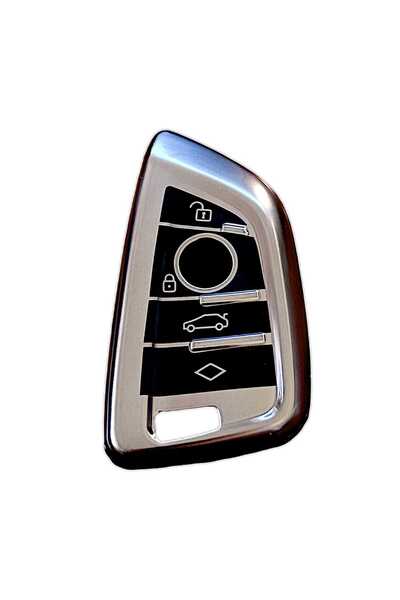 Oto Aksesuarcım لسيارات BMW G20 G30 G05 حافظة مفتاح السيارة من السيليكون المت...