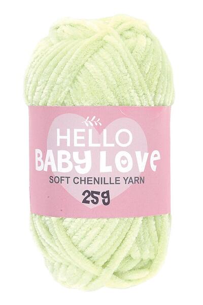 Hello Baby Love Chenille Yarn 25gr Αρ.:207