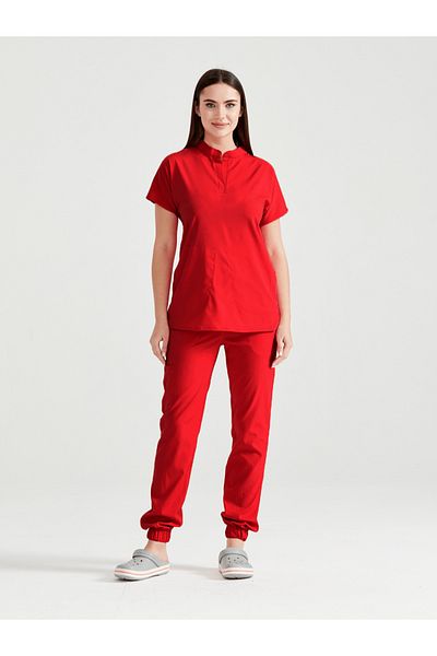 DEMOTEKS Costum Medical Unisex Activity – Uniforma De Asistenta Doctor