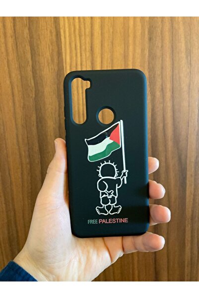 Newon XİAOMİ REDMİ NOTE 8 FREE PALESTİNE ÖZGÜR FİLİSTİN BASKILI İÇİ KADİFE Sİ...