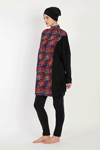 InStyle Fekete Hidzsáb fürdőruha - 6052 modell