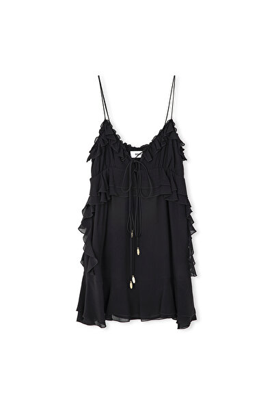 İpekyol Ruffle Mini Dress
