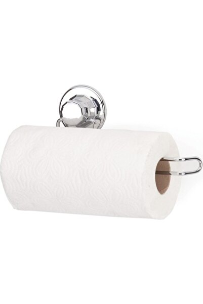 Evistro Banyo Mutfak Kağıt Havlu Askısı Krom Duvara Monte Vidalı Z18159