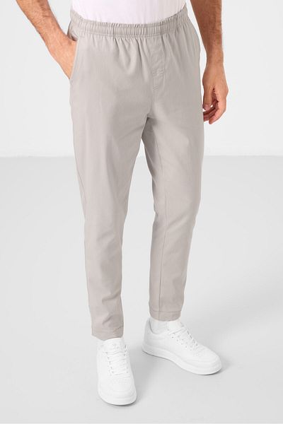 TOMMY LIFE Stone Standard Fit Woven Lightweight Stretchy Chino Men's Trousers - 82180