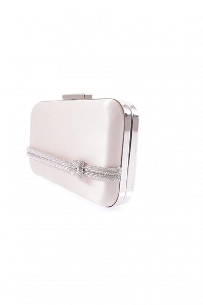 DGN Women's Evening Dress Portfolio Bag with Stones - Skin 103813152
