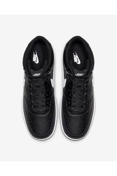 Nike Ανδρικά μαύρα παπούτσια Casual Court Vision Mid - CD5466-001