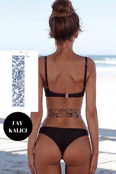 TAKIŞTIR Kuş Figürlü 12 Saat Sonra Kararan Geçici Dövme Tattoo