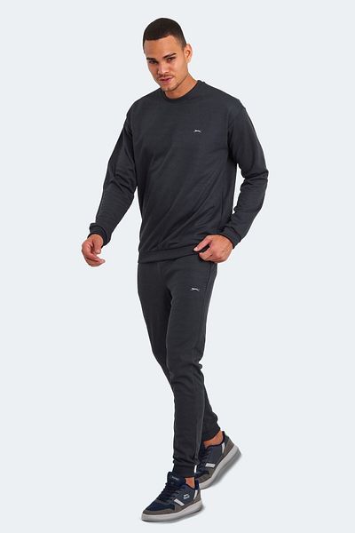 Slazenger Σετ αθλητικών φόρμες casual Αθλητικό σετ πάνω και κάτω Γκρι φόρμα