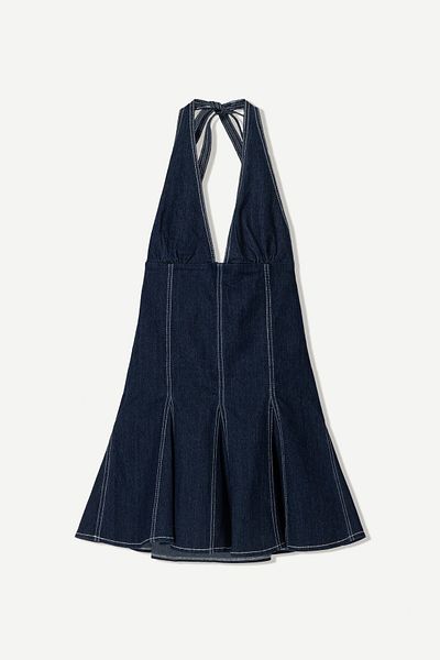 Bershka Denim mini dress