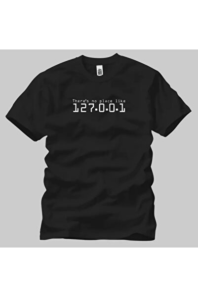 Built By Crazy Δεν υπάρχει μέρος σαν 127 0 0 1 Unisex T-Shirt
