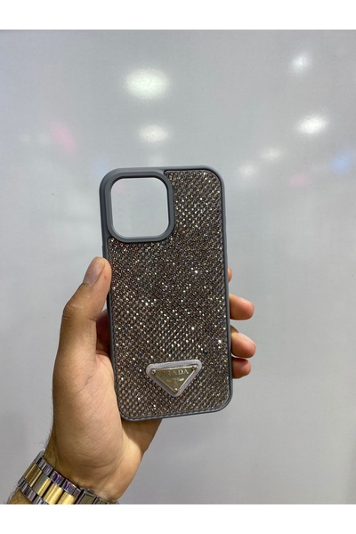İPHONE 16 PRO MAX ELMAS TAŞLI LÜX KILIF