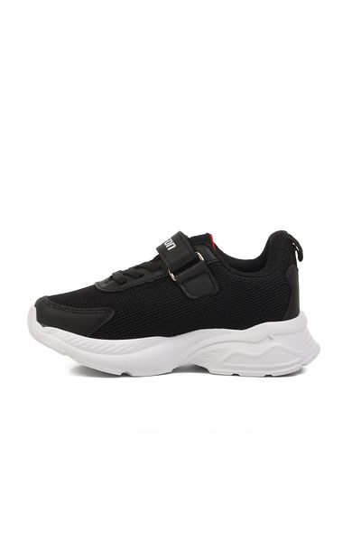 WALKWAY Black-Red Children's Sports Shoes Ruffon 2340 P