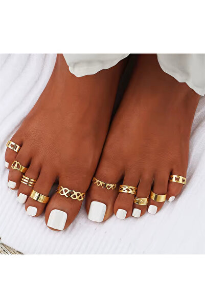 Girift Vintage مجموعة خواتم أصابع القدم من كالي