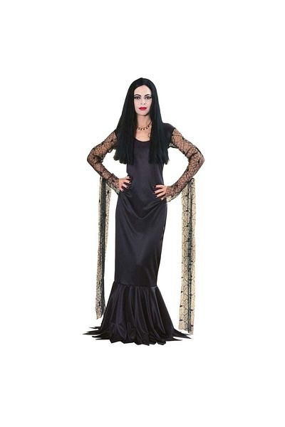 WEDNESDAY Costum Morticia pentru adulti - Familia Adams L