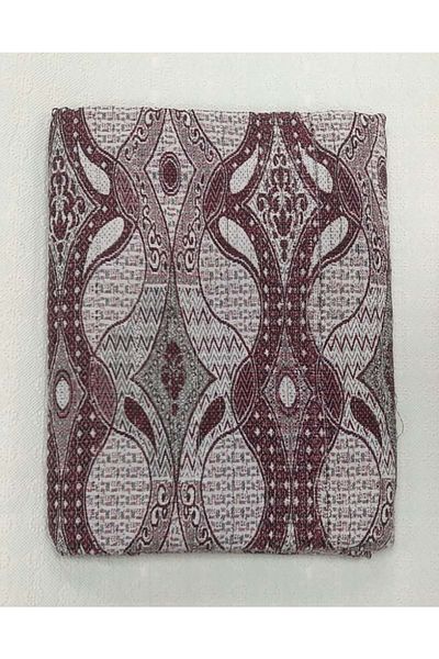 Mandaş Mandaş 4m2 Rubberless Carpet Cover Savan (160X230)-Burgundy V3