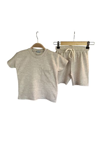 YUMİYUMM Boy's Solid Shorts Suit
