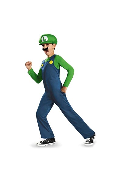 mario Luigi Super Nintendo costume for children 7-8 years 127-136 cm