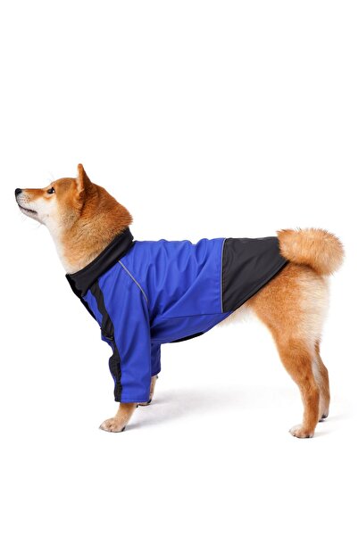 fouramour معطف الكلب الأزرق المقاوم للماء