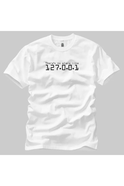 Built By Crazy Δεν υπάρχει μέρος σαν 127 0 0 1 Unisex T-Shirt