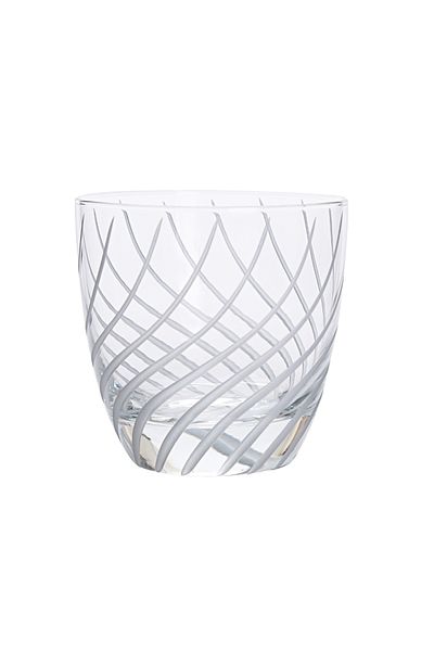 camhare Çeşni Bülbül Silver 6-Piece Whiskey Glass 42030