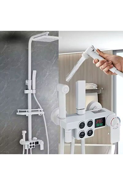 İyem Duş Seti Duş Başlıgı Akıllı Duş Bataryası Ankastre Banyo Bataryası