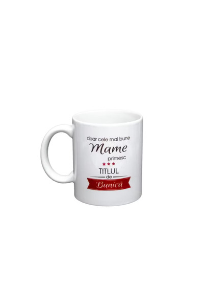 OEM Cana albă personalizată „Doar cele mai bune mămici primesc titlul de buni...