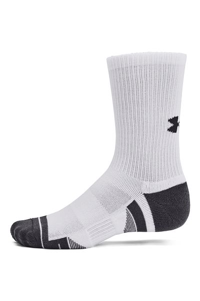 Under Armour ΚΑΛΤΣΕΣ Under Armour Performance Tech 3-Pack Crew Κάλτσες, Λευκές, Unisex