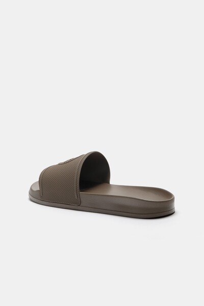 Pull & Bear Rubberised STWD beach sandals