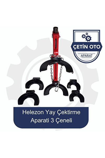 ÇETİNBANKO Helezon Yay Çektirme Aparatı Üç Ceneli